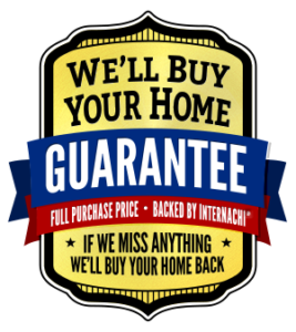 We'll Buy Your Home Back Guarantee Badge InterNachi